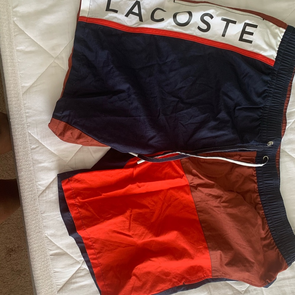 Lacoste swim shorts